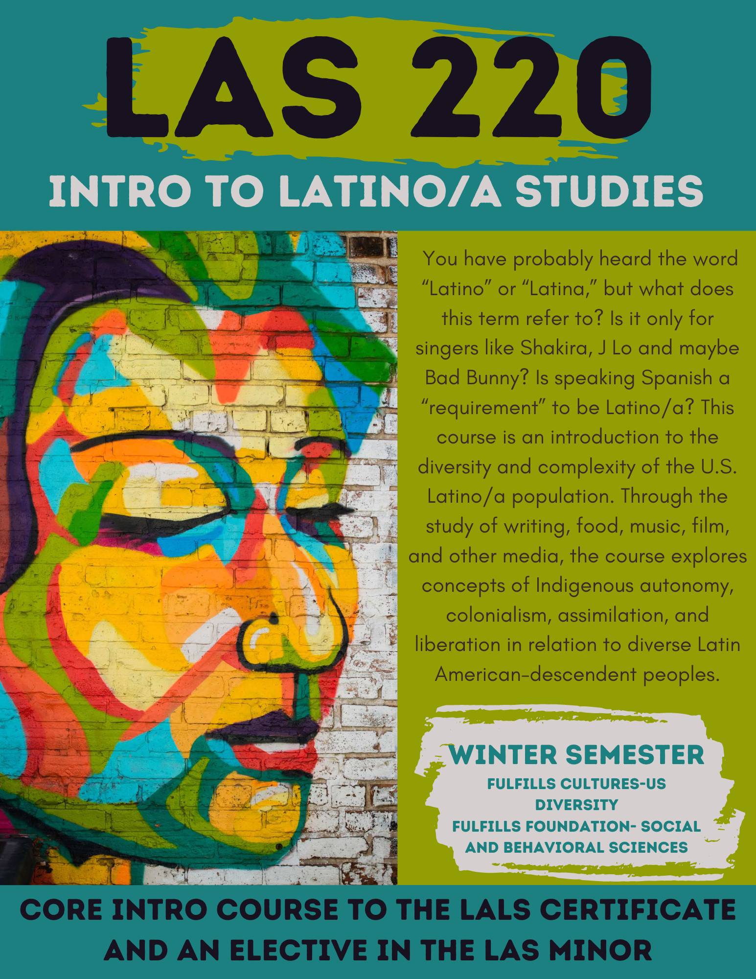 LAS 220 - Intro to Latino/a Studies